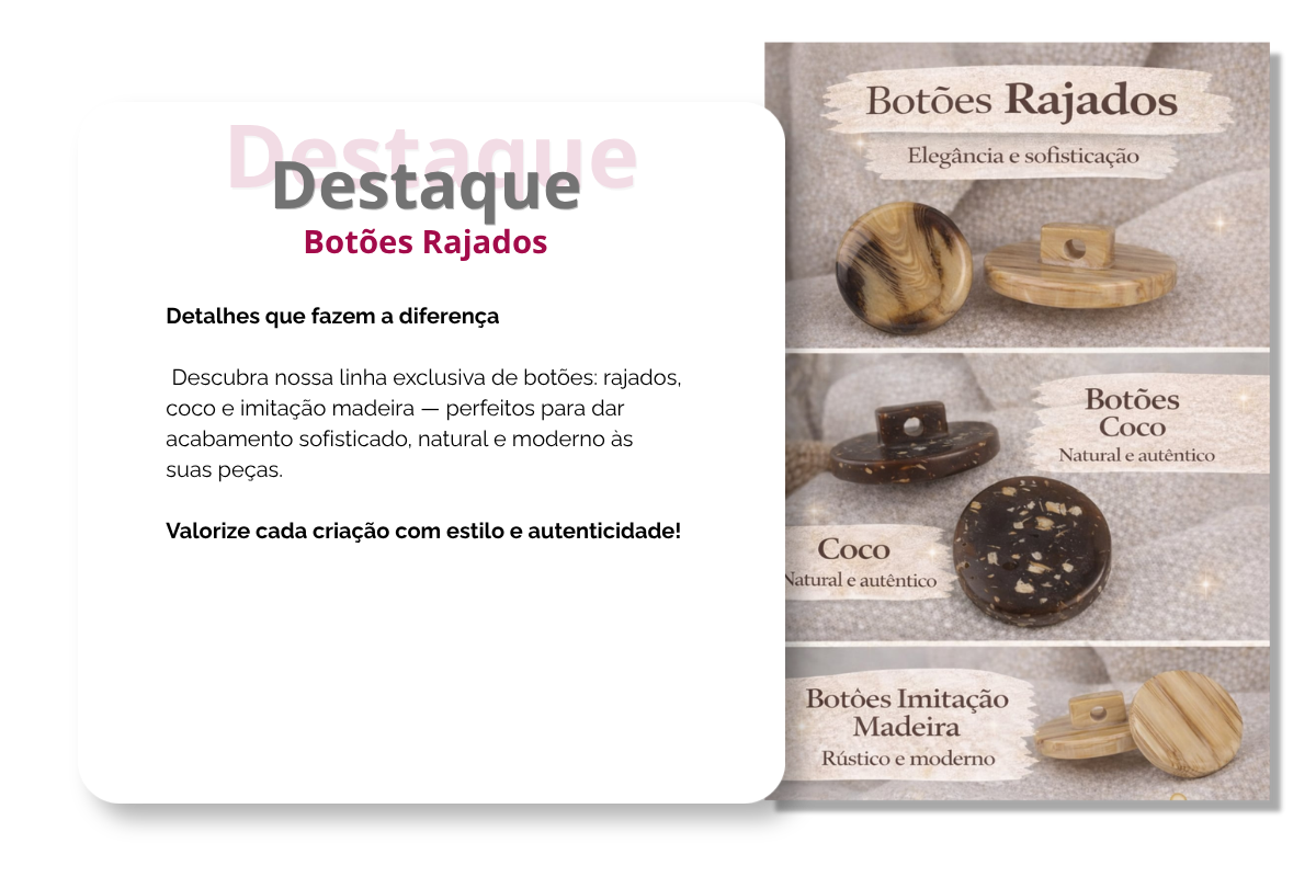 botões pezinho abaulados zamac