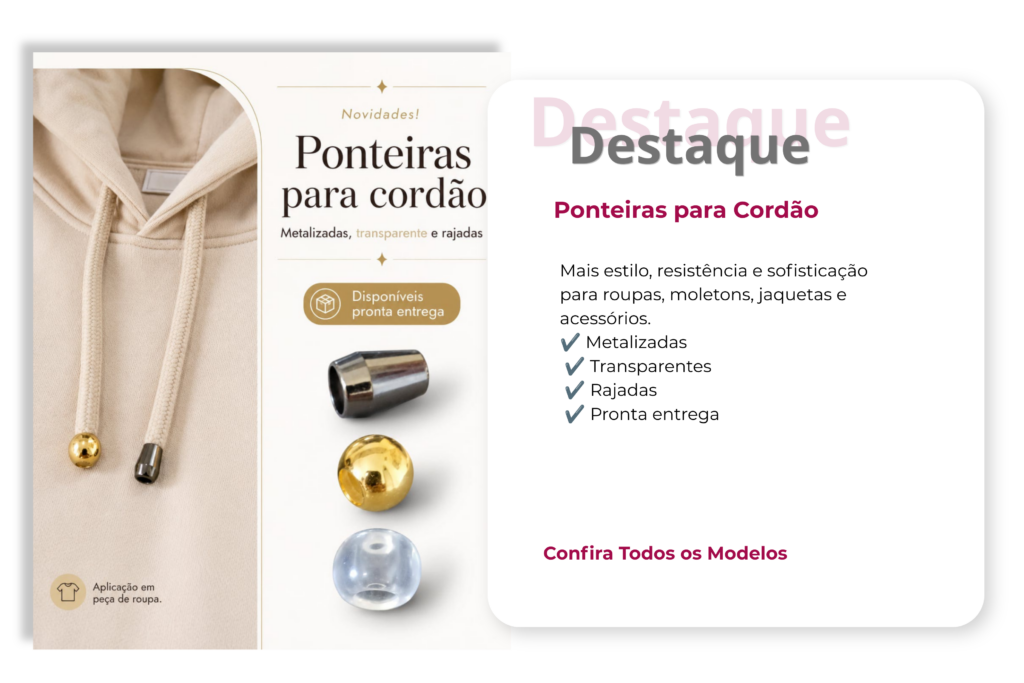 ponteiras para cordão 2